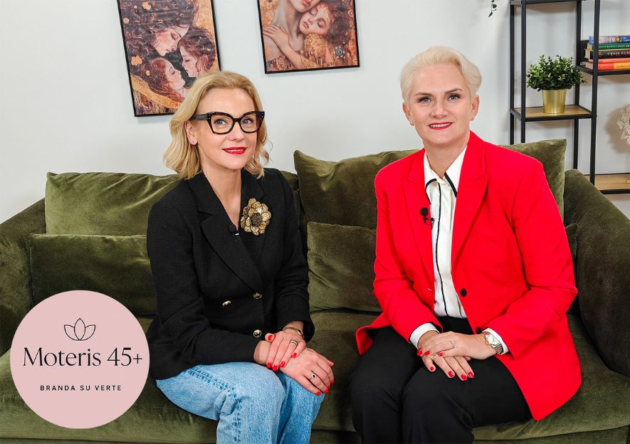 MOTERIMS 45+ pokalbis su Orijana Mašale